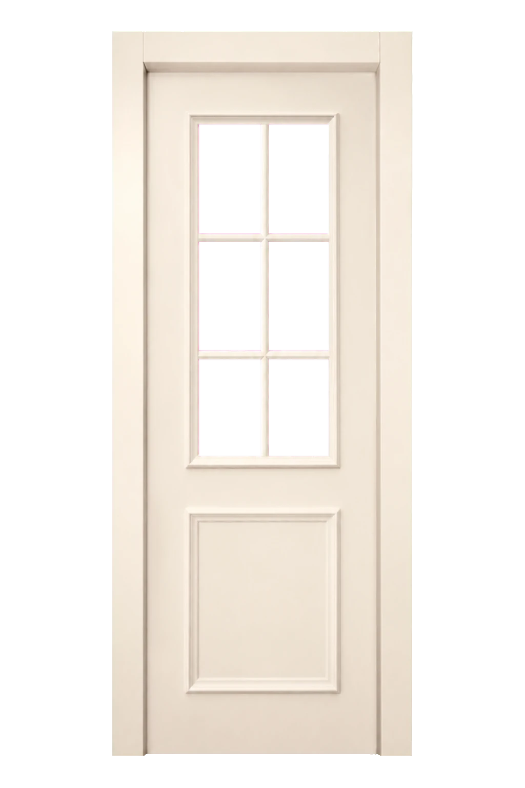 דלת דגם מונקו שמנת